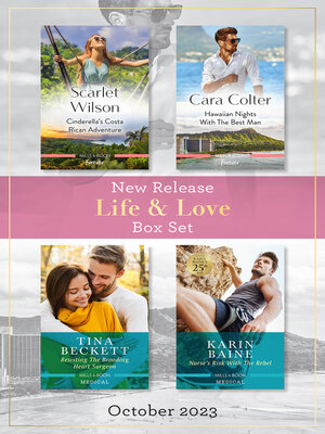 cover image of Life & Love New Release Box Set Oct 2023/Cinderella's Costa Rican Adventure/Hawaiian Nights With the Best Man/Resisting the Brooding Hear